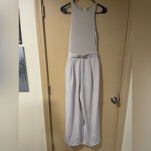 🎉3/$15 Cider Cream Sleeveless Jumpsuit